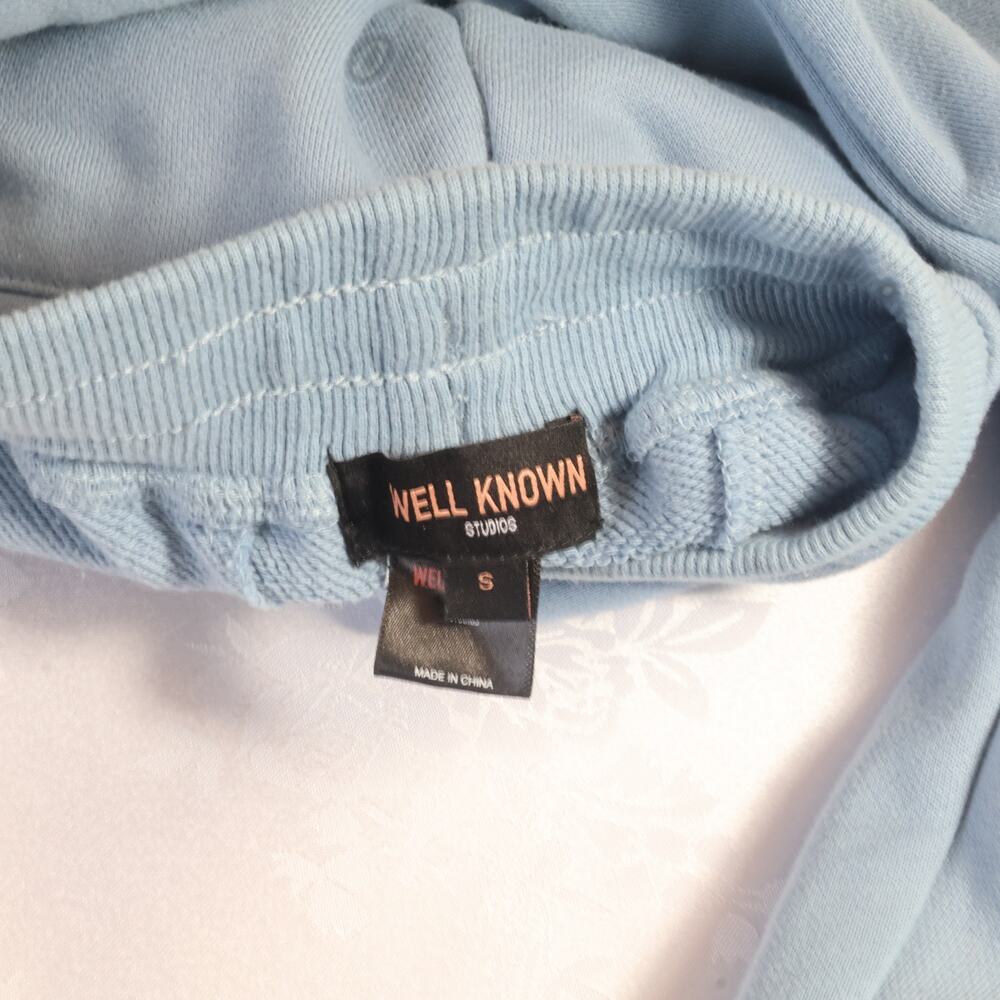 Well Known Studios Light Blue Hoodie & Jogger Set – Women’s Small - Picture 10 of 11